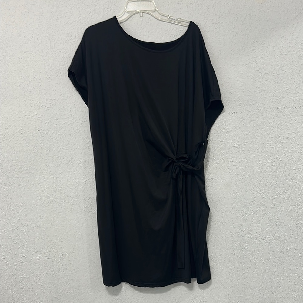 ⭐️3/$12 Black Tie-Waist Dress